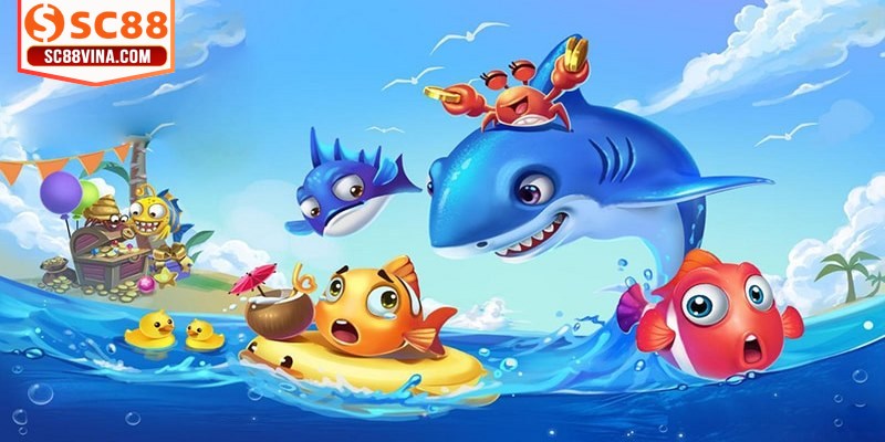 Trò chơi săn cá được phân thành nhiều thách thức đỉnh cao