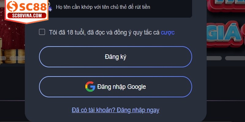 Bạn phải chắc chắn mình đã đạt đủ tuổi hợp pháp trước đăng ký