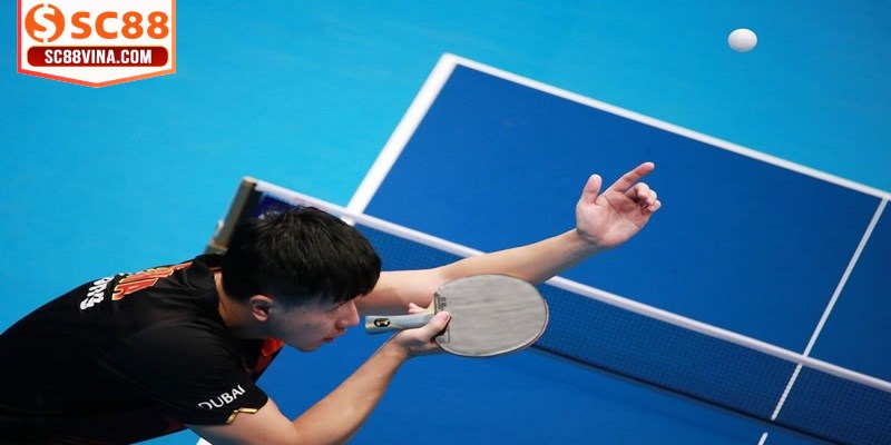 Luật chơi bóng bàn được xây dựng rõ ràng, đơn giản và công bằng